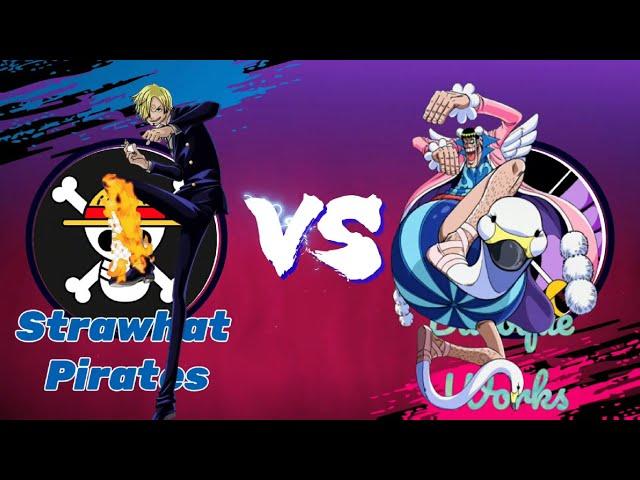 Sanji VS Mr. 2 Bon Clay Full Fight Alabasta Arc | Alabasta Saga | (One Piece)