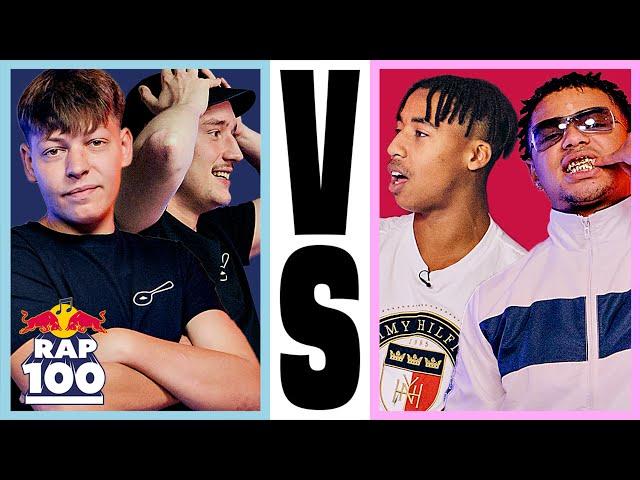 KASIMIR1441 & Chapo 102 VS Polo65 & OG Raijk | Rap Duell #3 | Red Bull Rap Einhundert