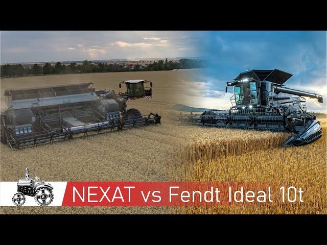 NEXAT Harvester vs Fendt Ideal 10t Harvester