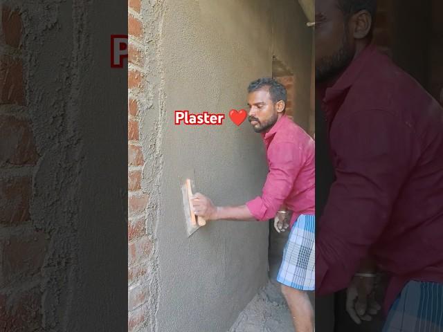 Amazing plaster skills  #shorts #construction #viralvideo #trending #plaster