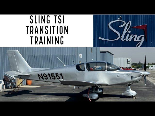 Sling TSI Transition Training and initial reaction to flying it.