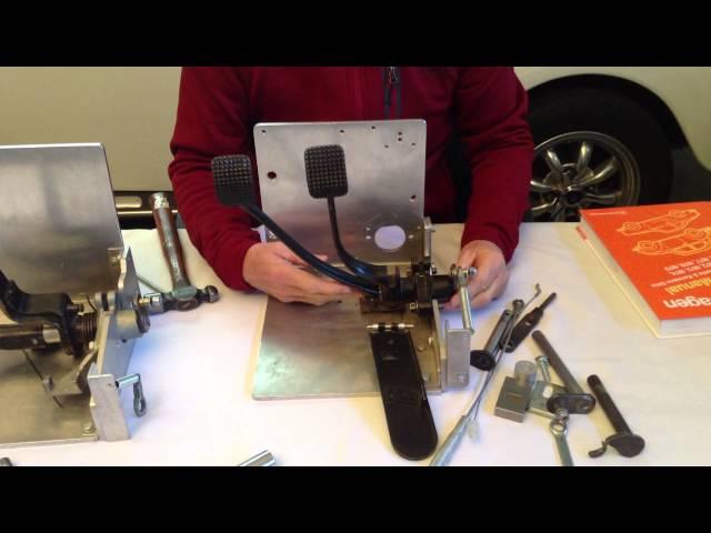 Classic Bug Parts - Classic VW Clutch Pedal Shaft Upgrade w/ Big Boy Extender