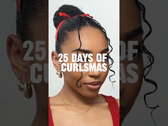 Curly Hair Holiday Hairstyles #curlyhairstyles #curlyhairtutorial #naturalcurlyhair #hairstyles