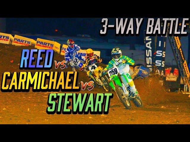 JAMES STEWART VS RICKY CARMICHAEL VS CHAD REED