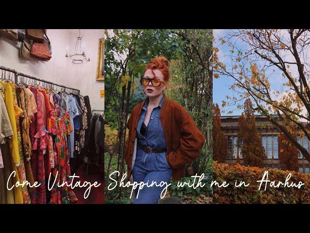 Come Vintage Shopping with me in Aarhus