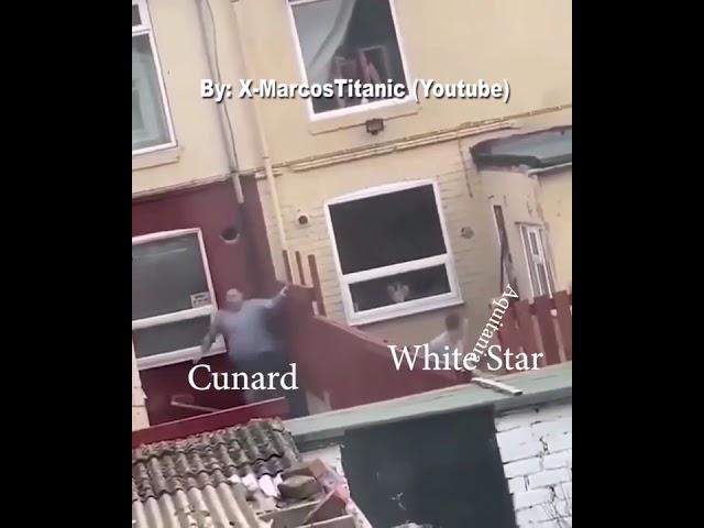 〽️CUNARD vs WHITE STAR #Shorts