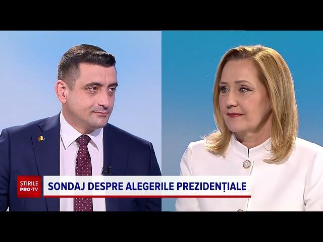 Sondaj AtlasIntel alegeri prezidențiale 2024. George Simion și Elena Lasconi, umăr la umăr