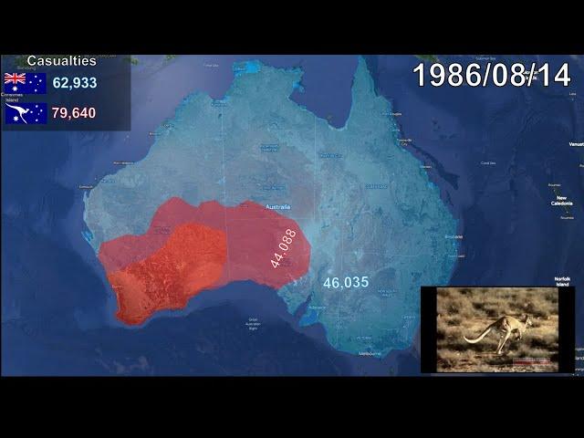 kangroos vs Australia Using Google Earth