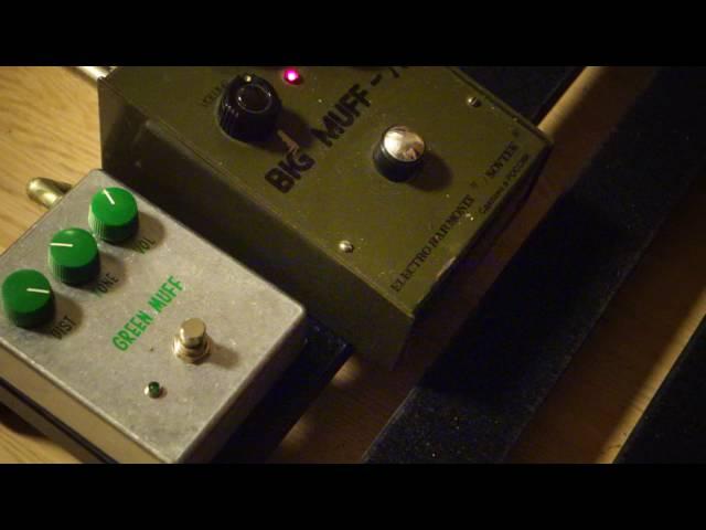 Sovtek Big Muff Pi vs Analog Fox Green Muff