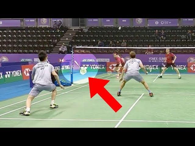 10 Badminton shots. If it was not recorded, nobody would believe