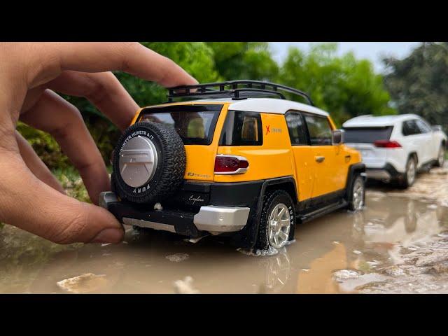 Unboxing Toyota FJ Cruiser SUV | Off roading | Licensed by Toyota | Diecast Model Car