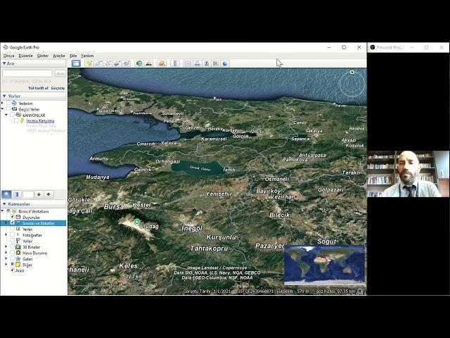 GOOGLE EARTH UZUNLUK VE ALAN ÖLÇÜMÜ