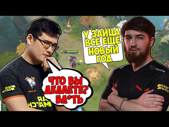 КУМАН НА ТЕМПЛАРКЕ И ЗАЯЦ НА ТИТАНЕ УСТРОИЛИ ЖЁСТКУЮ ЗАРУБУ | DOTA 2 COOMAN