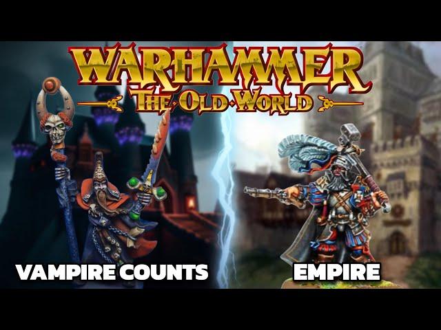 Warhammer: The Old World Narrated Battle Report! Empire vs. Vampire Counts