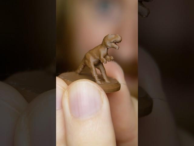 Shrinking a dino  #dnd #3dprinting #diy#craft #fyp #deckofdmthings