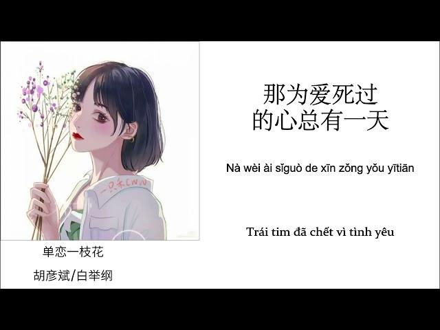 [Vietsub + PinYin] 单恋一枝花 - 胡彦斌/白举纲 | Đơn Phương Một Cành Hoa - Hồ Ngạn Bân/Bạch Cử Cương