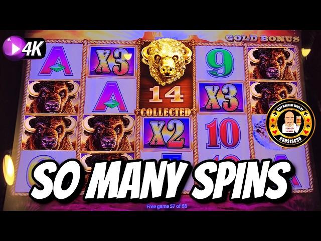 SO MANY SPINS: Chasing the Ultimate Buffalo Gold Jackpot!