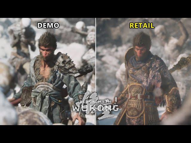 Black Myth: Wukong - Demo vs. Final Game | Graphics & Details Comparison