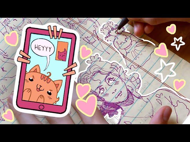 draw with me like we're on facetime  what I'm working on, and the future of my channel