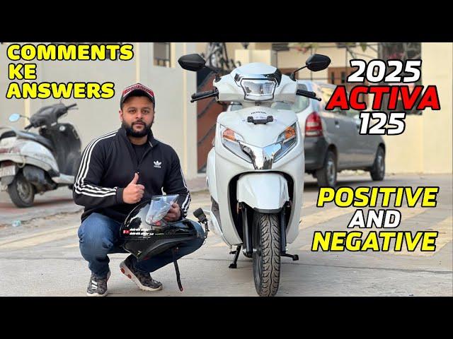 2025 Honda Activa 125 New Model All POSITIVES & NEGATIVES | Activa 125 New Model 2025