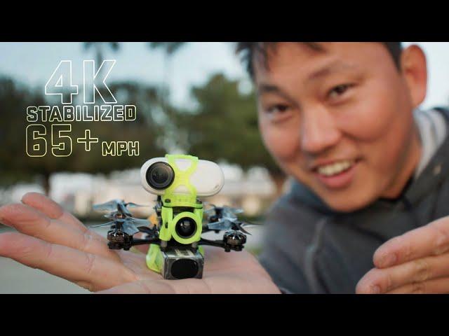 Ridiculously Tiny 4K FPV Drone is Actually Awesome!!! | FlyWoo Firefly + Insta360 go2