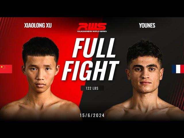 Full Fight l Xiaolong Xu T.C. Muay Thai vs. Younes Elite Fight Club I RWS