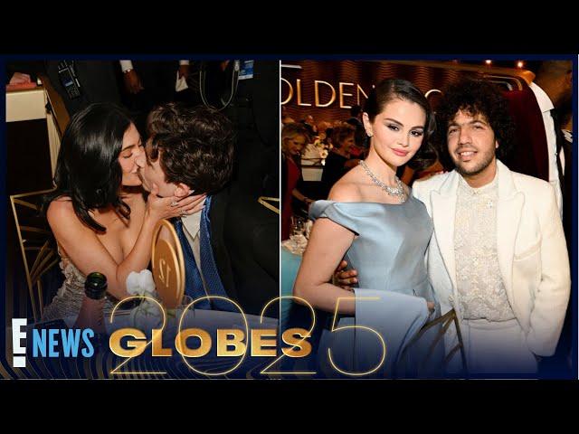 Kylie Jenner, Timothée Chalamet PDA & More Couples at 2025 Golden Globes! | E! News