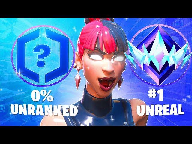 Unranked To Unreal Speedrun (Fortnite Ranked)