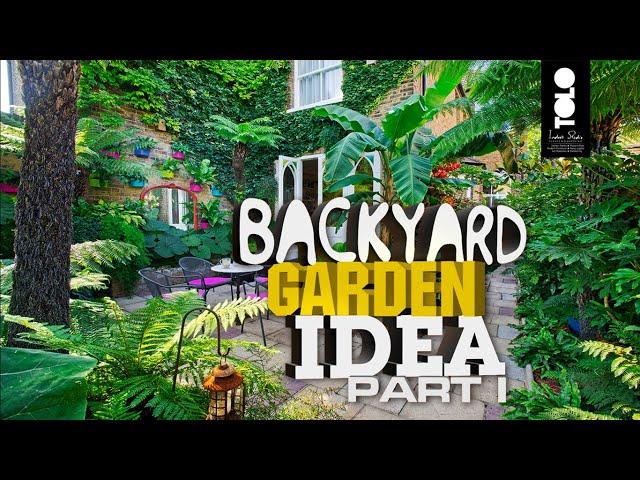 Backyard Garden Landscaping Idea