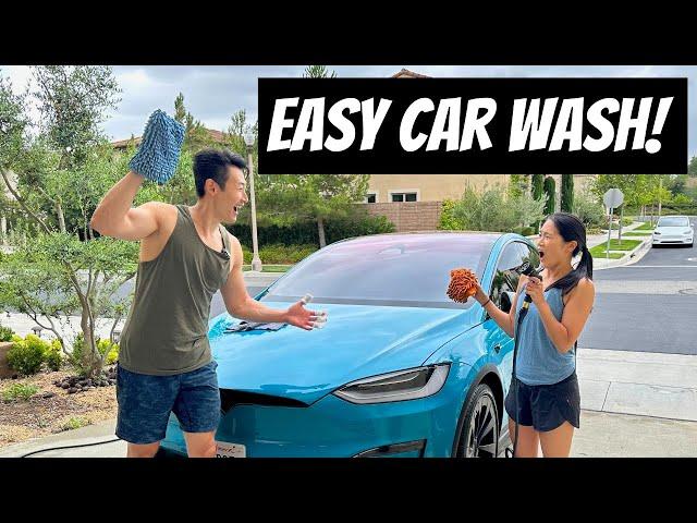 Beginners Guide to Washing Your Tesla (Teaching my Wife...)