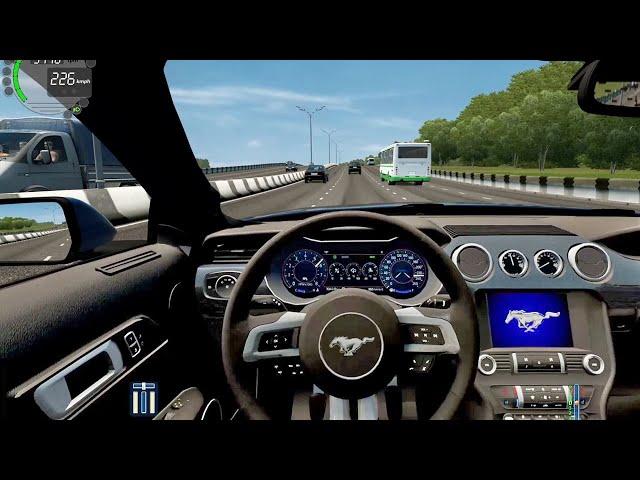 City Car Driving - Ford Mustang GT | Street Racing