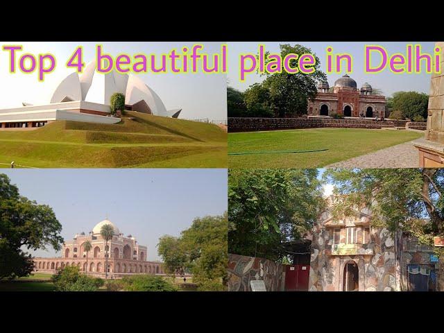 Top 4 beautiful place in Delhi  || Vishal Gautam Vlogs || #vlog