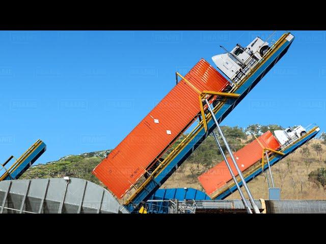 Genius Extreme Invention that Revolutionized Truck Unloading Forever