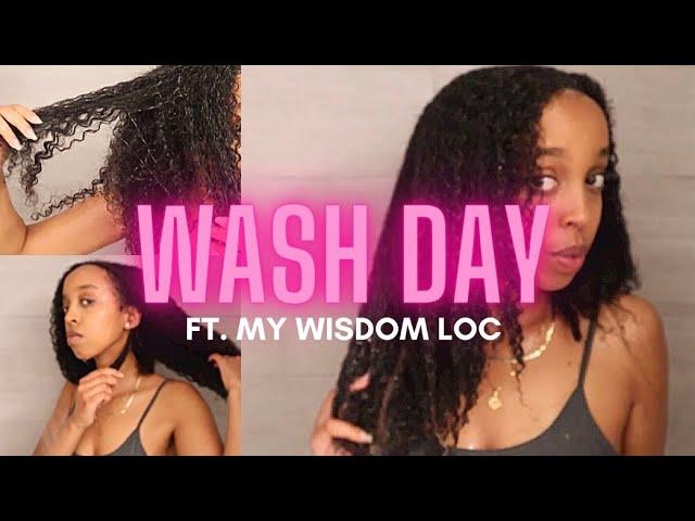 Wash Day | Wisdom Loc | Length Retention | TO THE POINT! lol