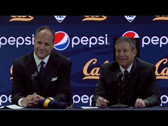 Cal Athletic Director Jim Knowlton, incoming men's basketball Head Coach Mark Fox talk goals for...