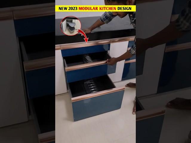 new 2023 modular kitchen design  #shortvideo #vishalfurniture