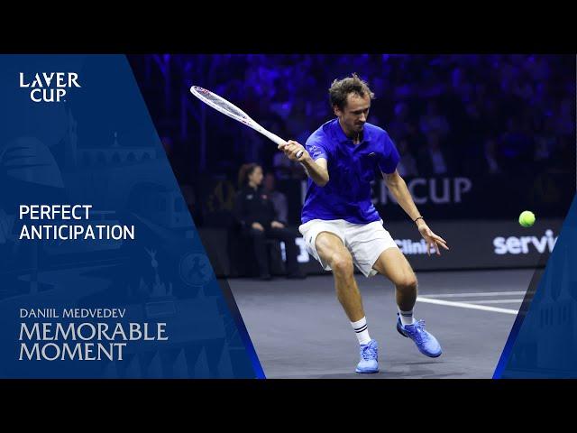 Daniil Medvedev's Excellent Anticipation | Laver Cup 2024