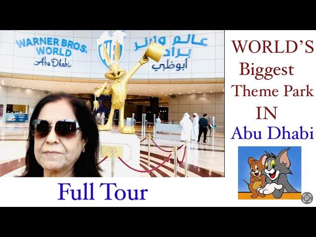 Full Tour Warner Bros World Abu Dhabi| Worlds biggest indoor Theme Park in Abu Dhabi| Yas Island