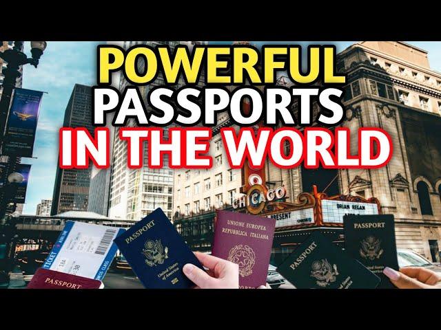 Top 10 Most Powerful Passport in The World in 2024