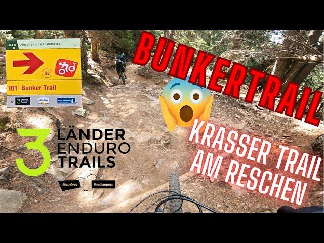 Die Trails am Reschen -zu krass für mich ? | Bunkertrail & Etsch Trail | 3-Länder Enduro Trails 2023