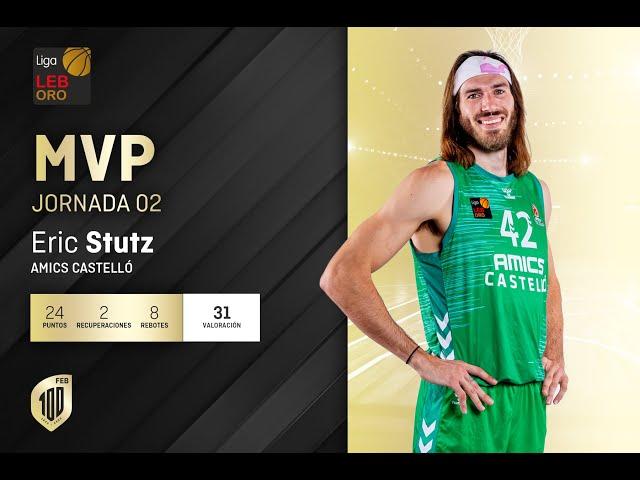 LEB Oro | Eric Stutz, MVP de la Jornada 2