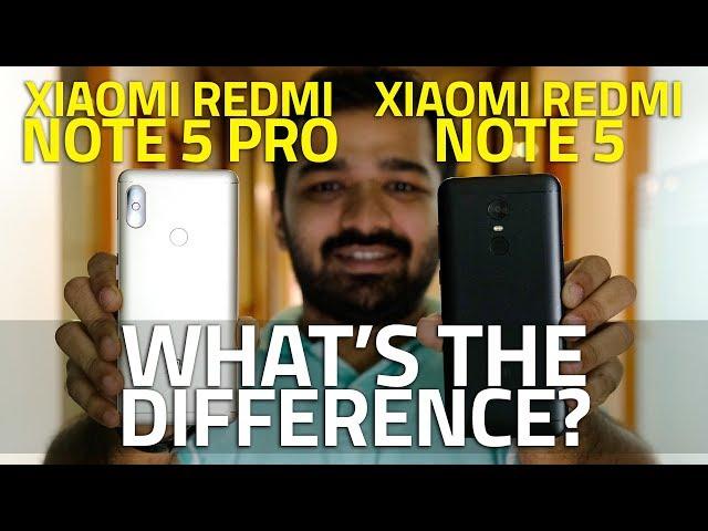 Xiaomi Redmi Note 5 vs Redmi Note 5 Pro: What’s the Difference?