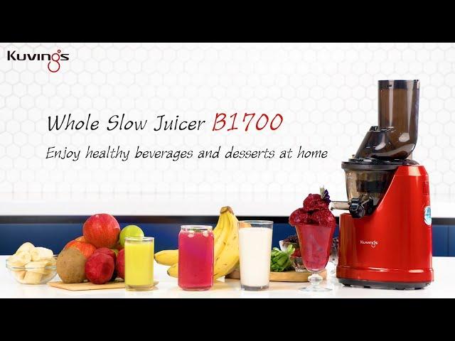 Kuvings Whole Slow Juicer B1700 - 3 in 1 Multi-Function