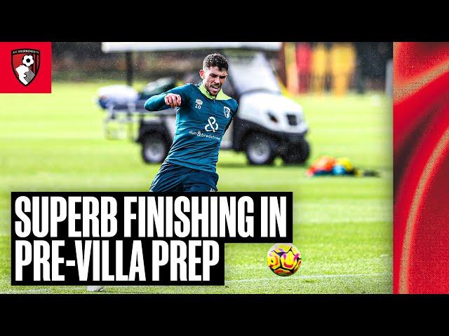 Christie and Brooks have their shooting boots on in Aston Villa preparations | Training