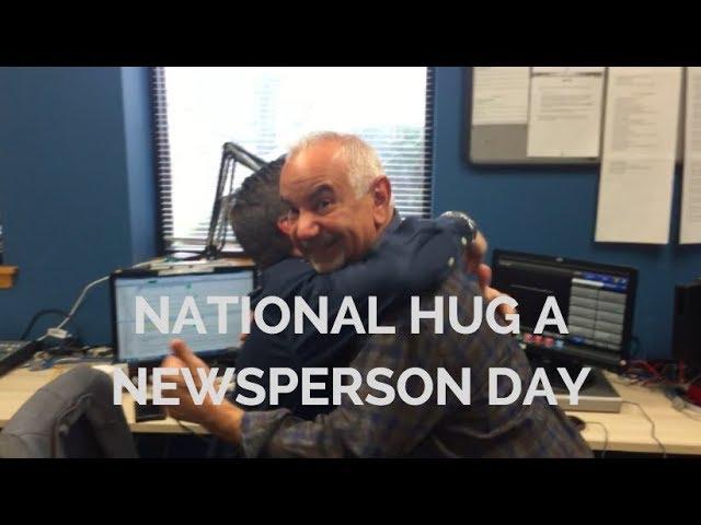 NJ101.5 celebrates National Hug a Newsperson Day!