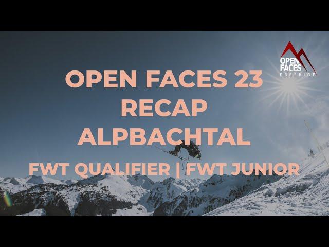 OPEN FACES 1*FWT Qual / 2*FWT Jun - Recap