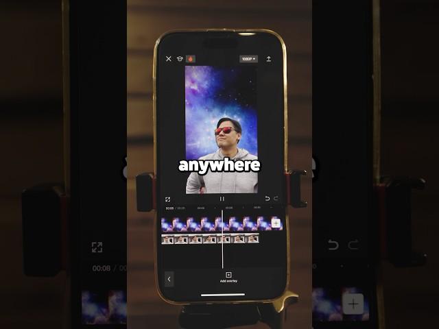 Put ANY background in your Video using CAPCUT #overlay #removebackground