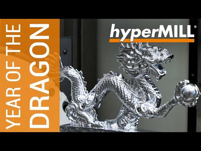 hyperMILL 5-axis Machining: The Dragon | Grob | YG-1