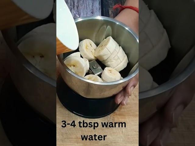 Banana puree for 6-12 months baby | Weight gain food for baby | Healthy food for baby #babyfood