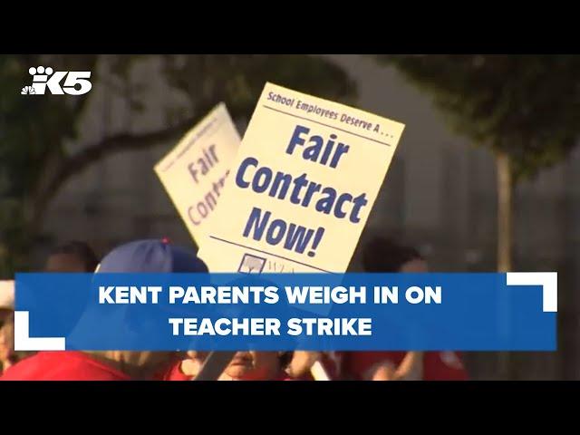 Parents weigh in as Kent teachers strike enters 3rd day